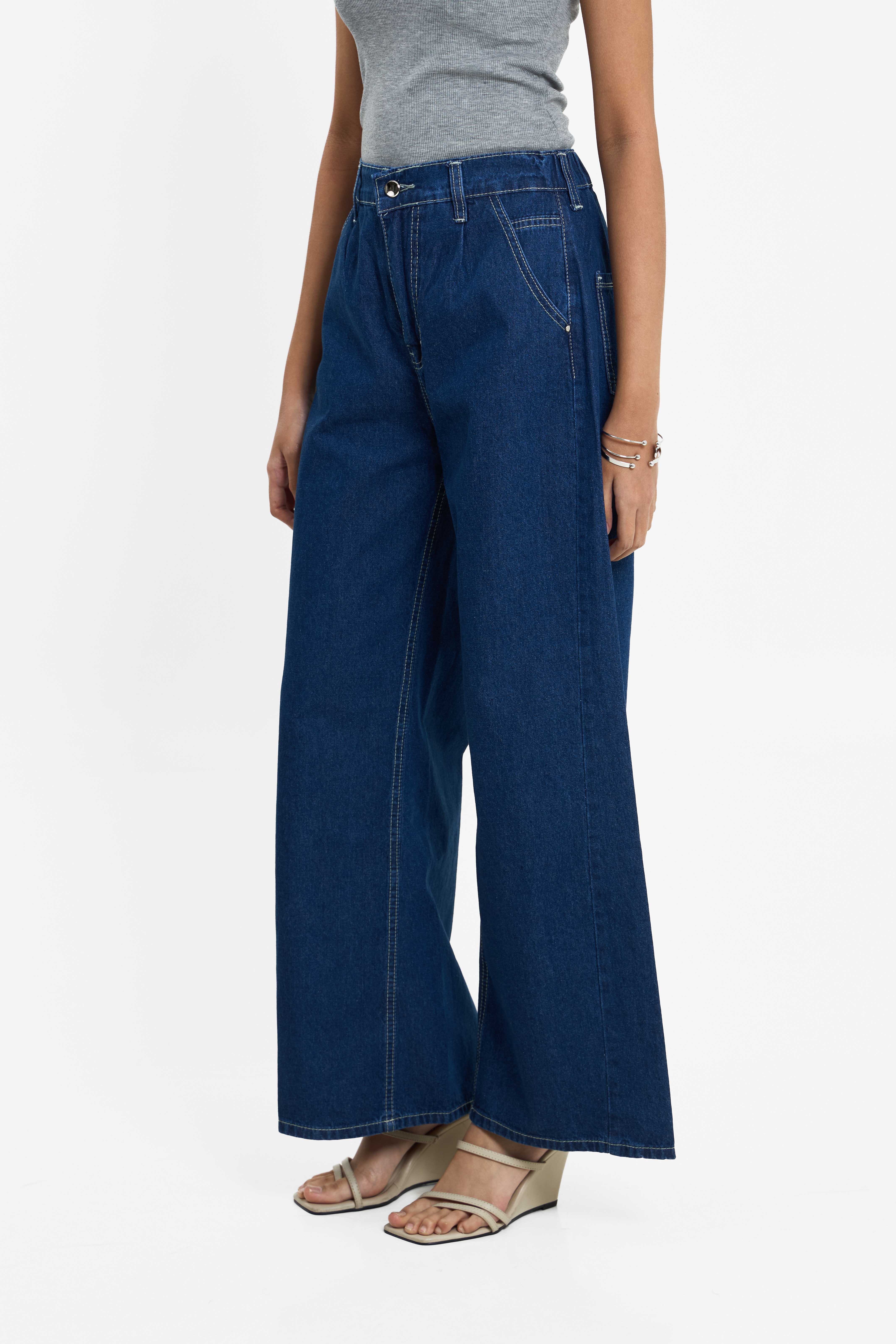 Cyntia Denim Pants
