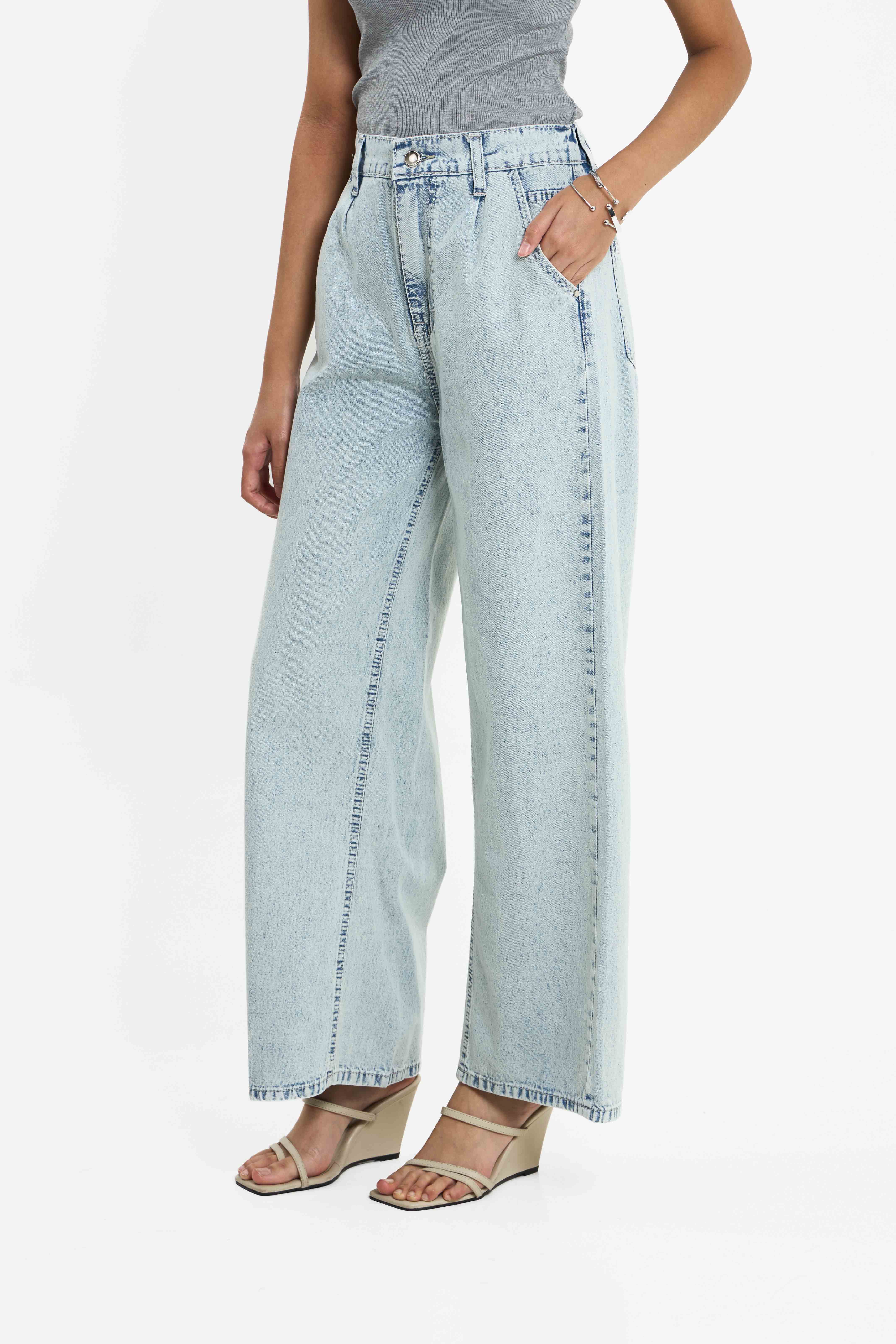Cyntia Denim Pants
