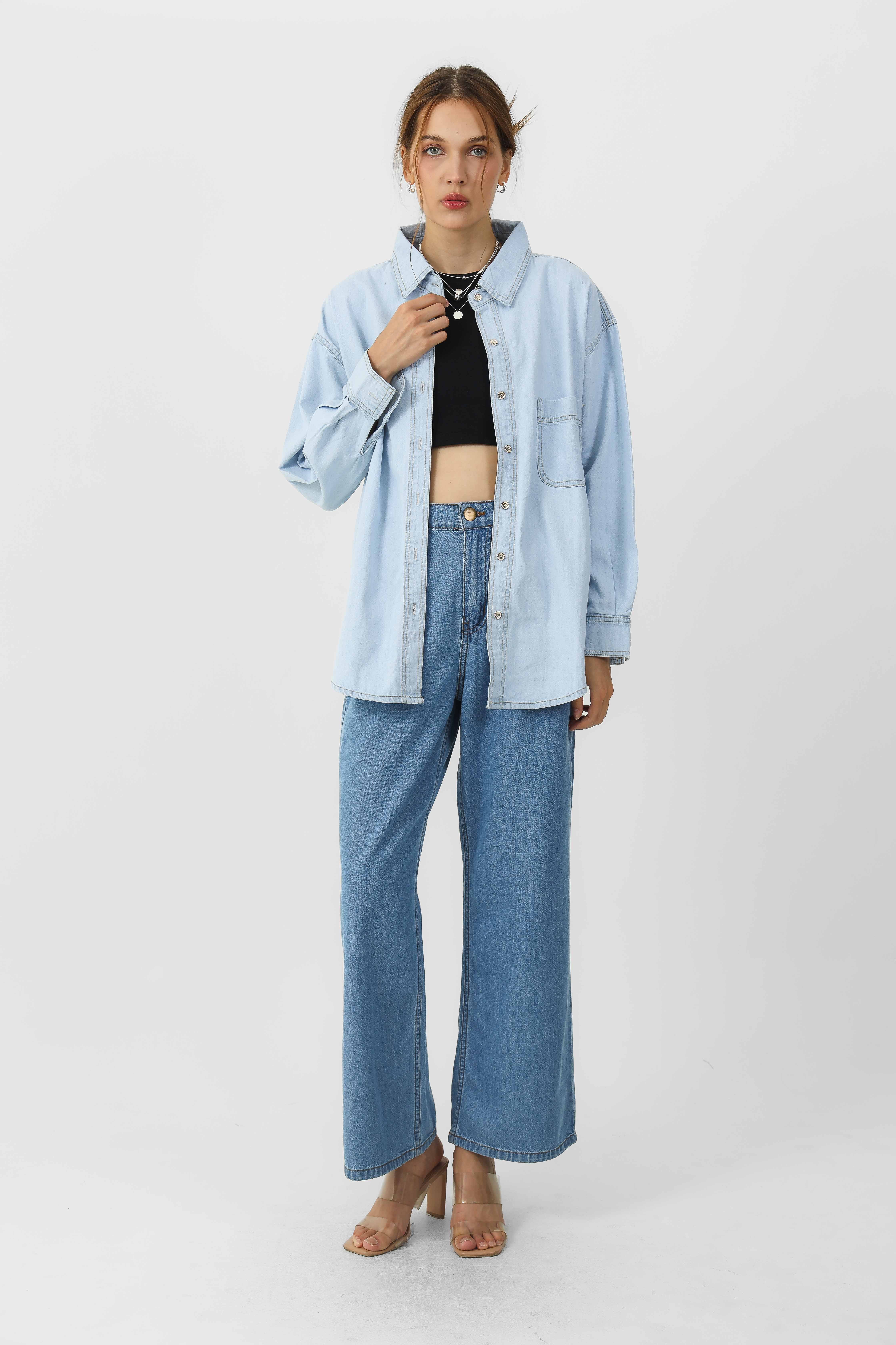 Faye Denim Shirt