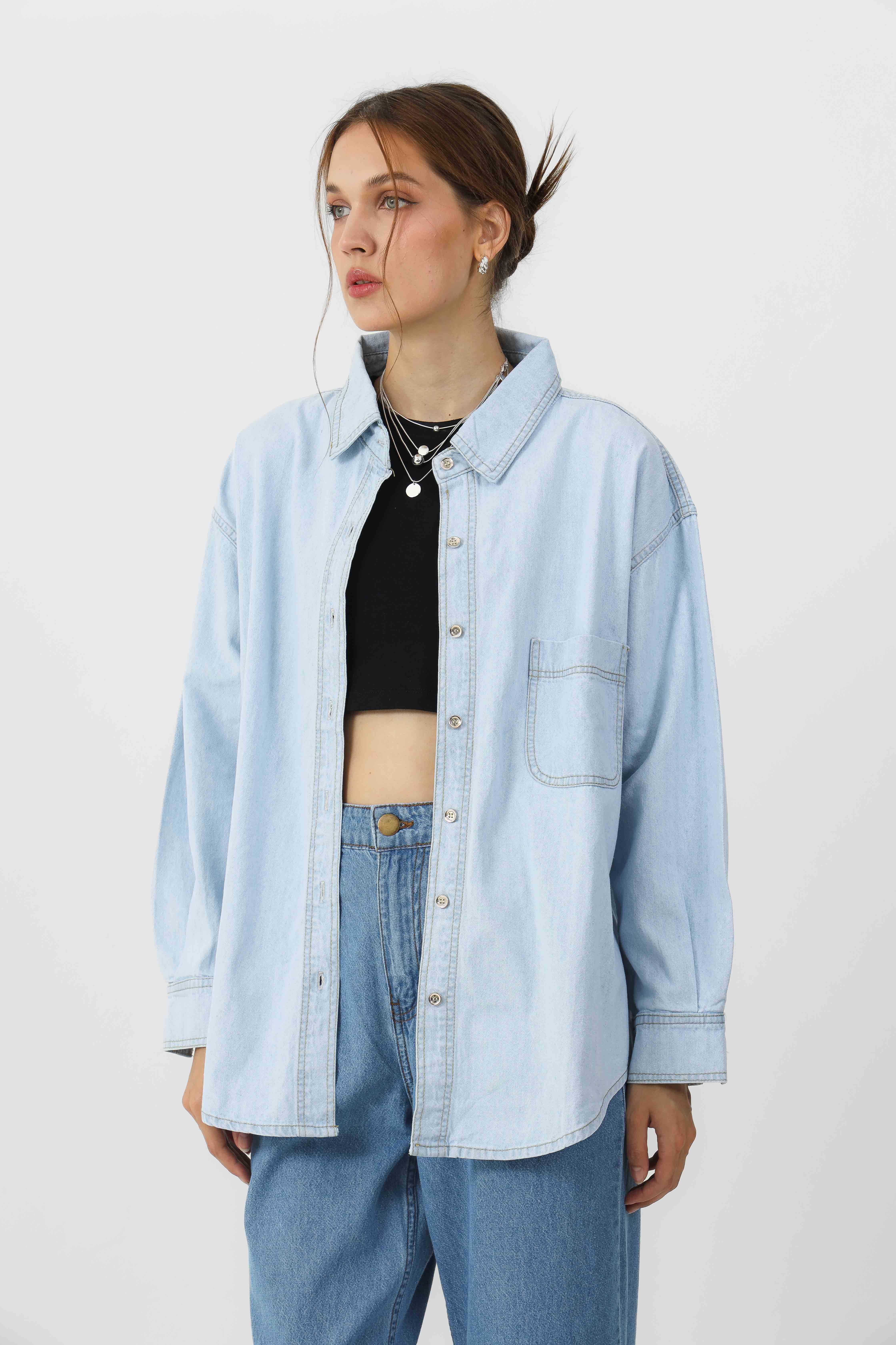 Faye Denim Shirt