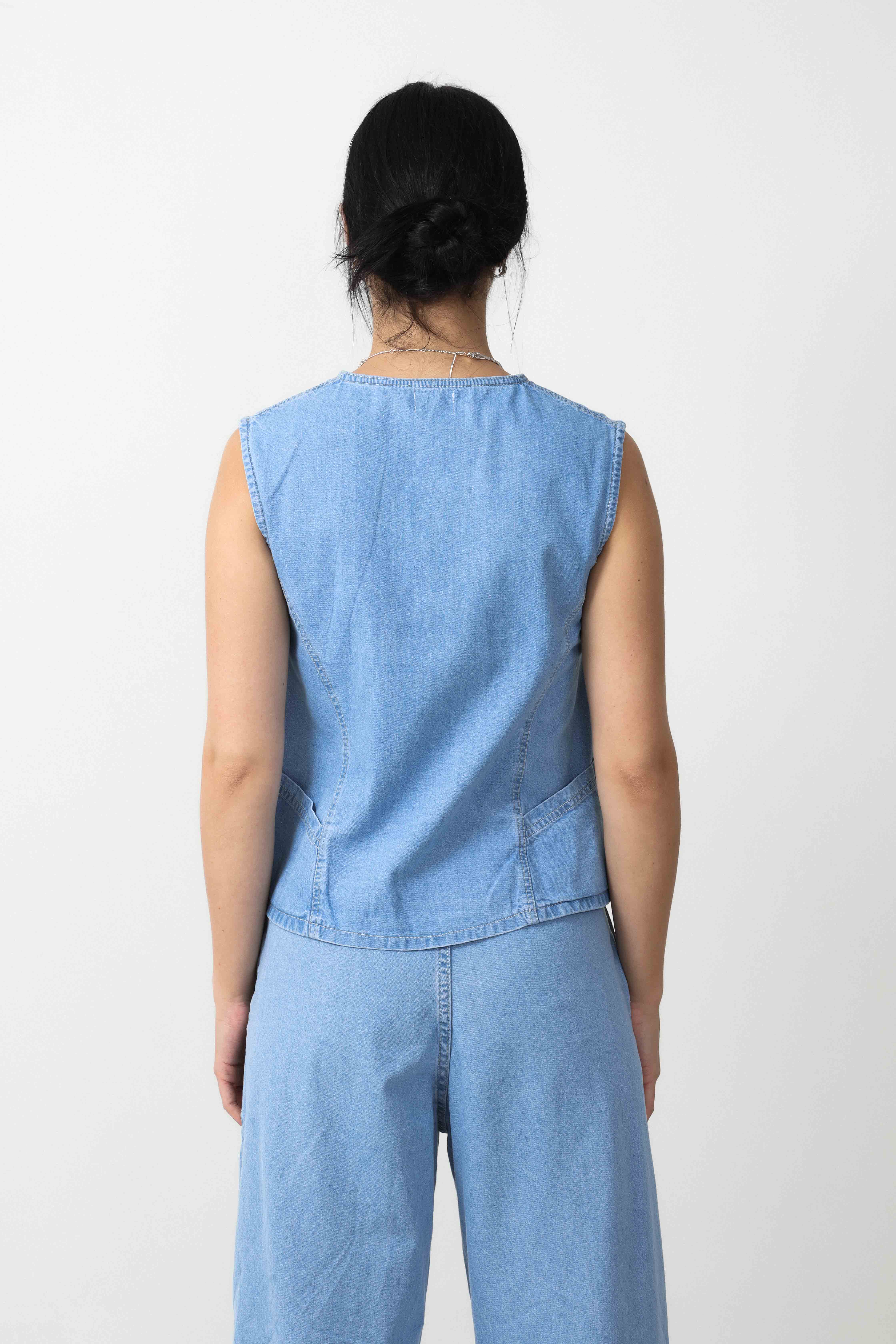 Karmelitha Denim Vest