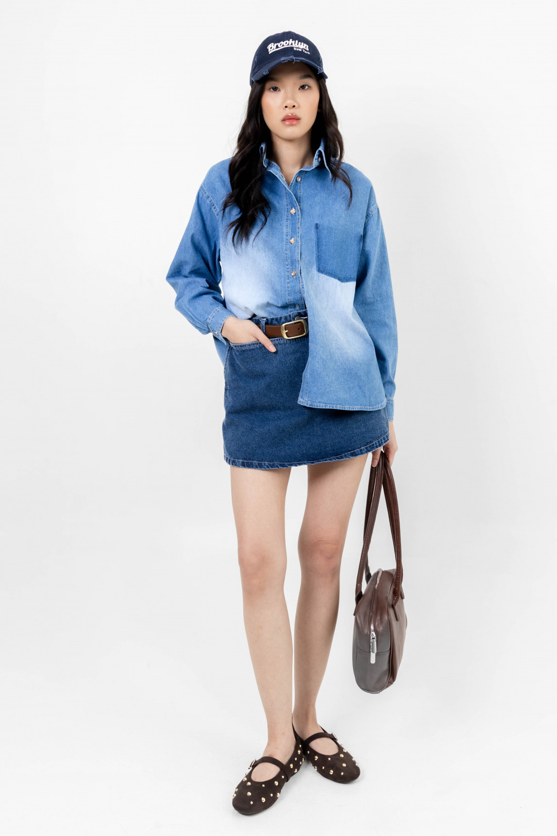 Kesia Denim  Shirt