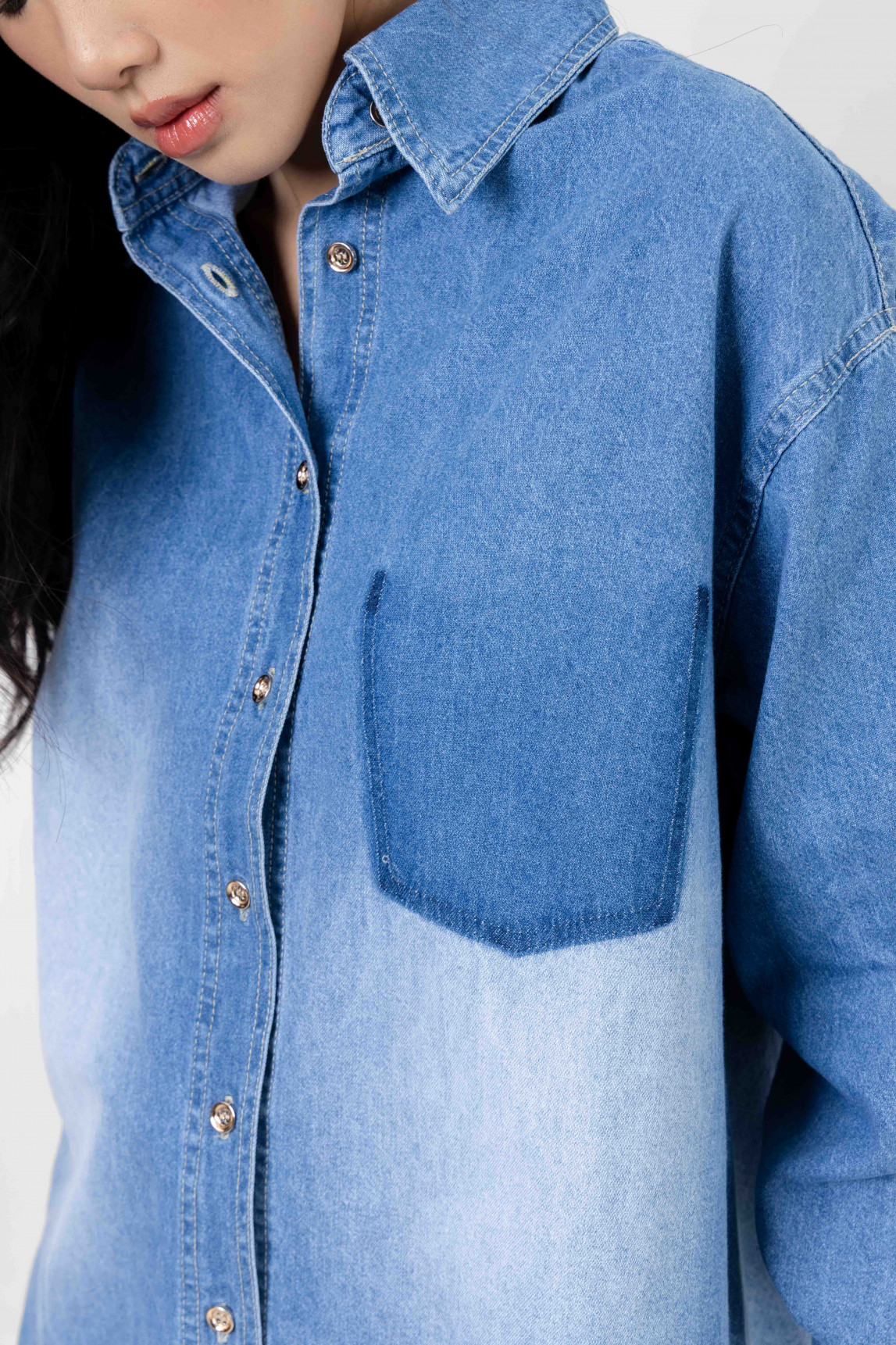 Kesia Denim  Shirt