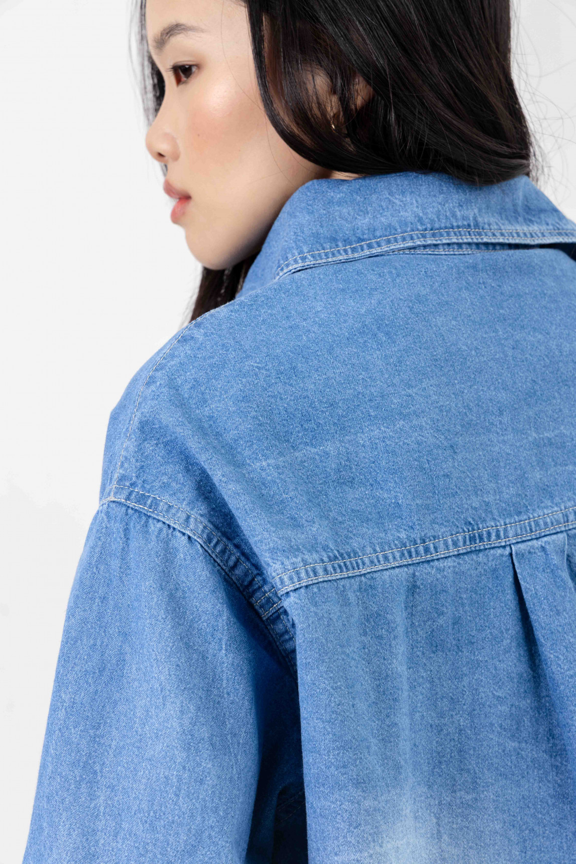 Kesia Denim  Shirt