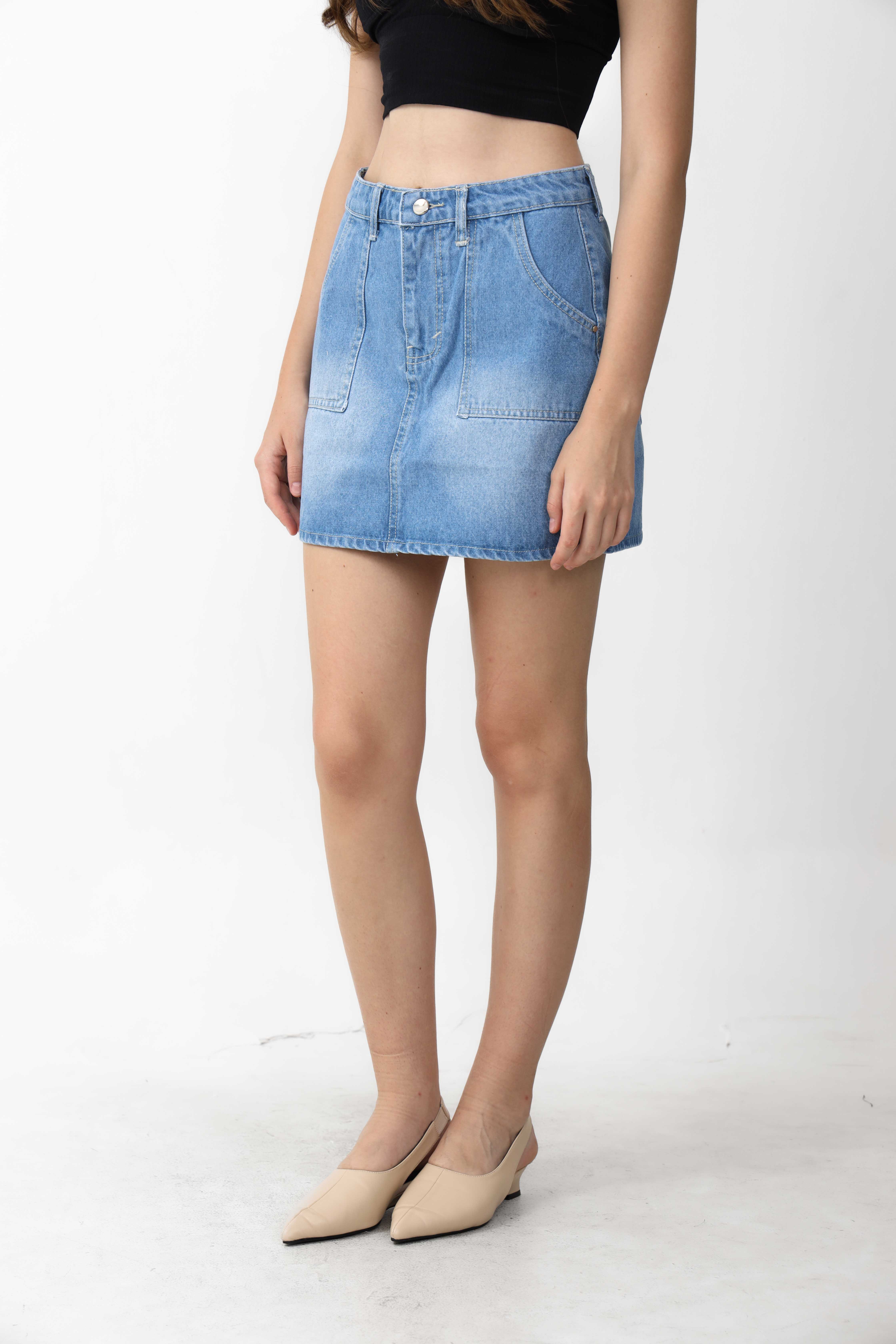 Naraya Denim Skirt