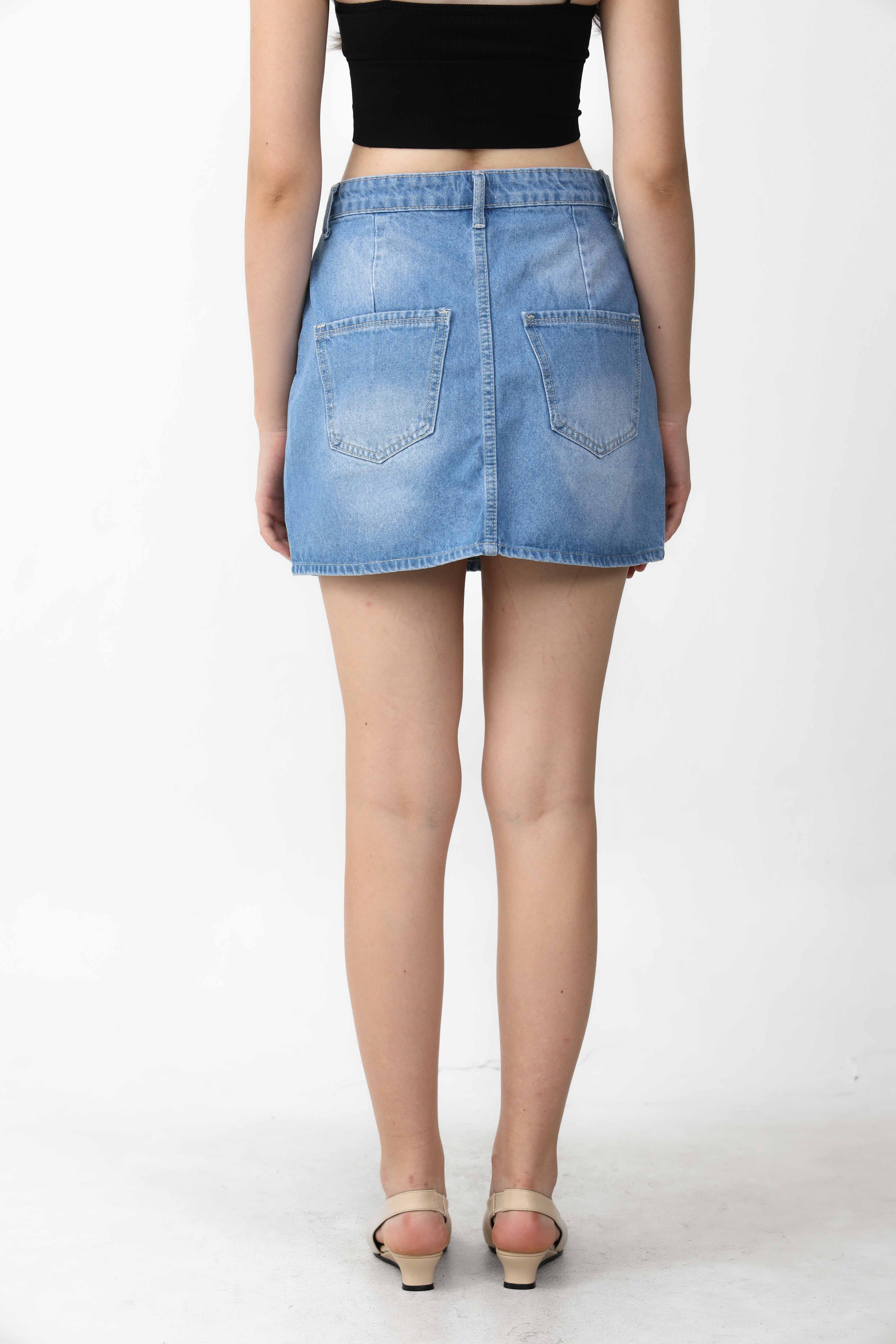 Naraya Denim Skirt
