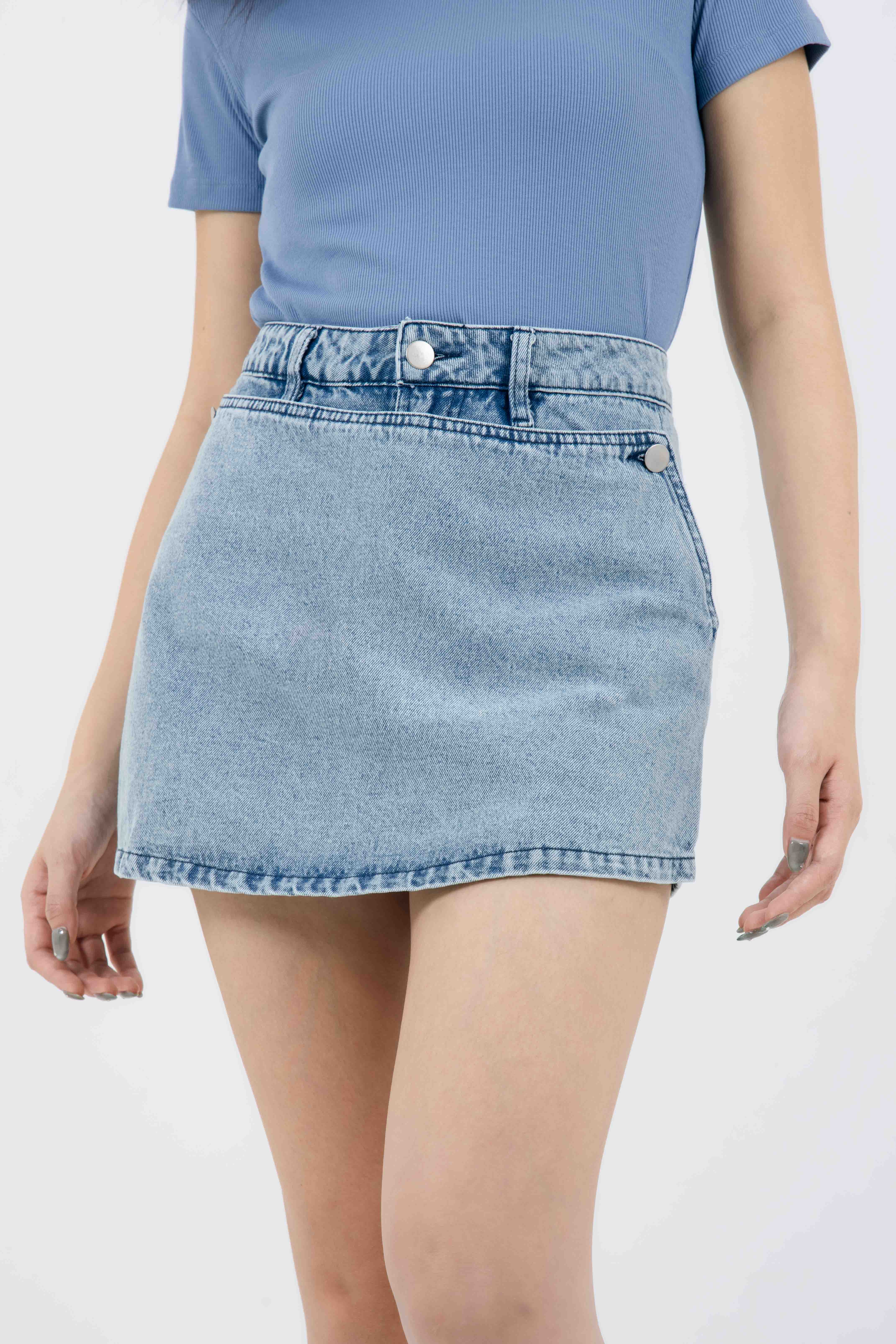 Noni Denim Skort