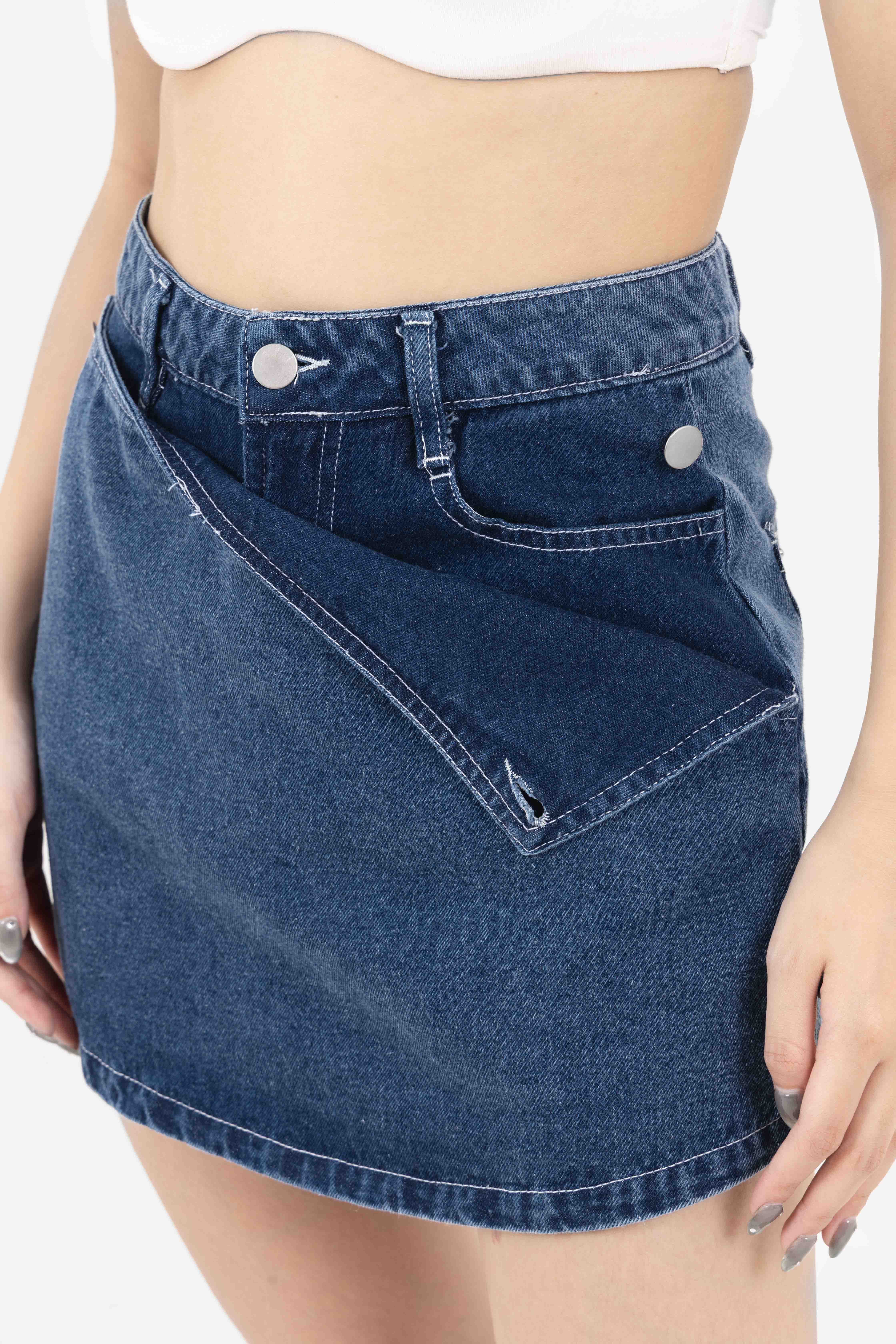 Noni Denim Skort