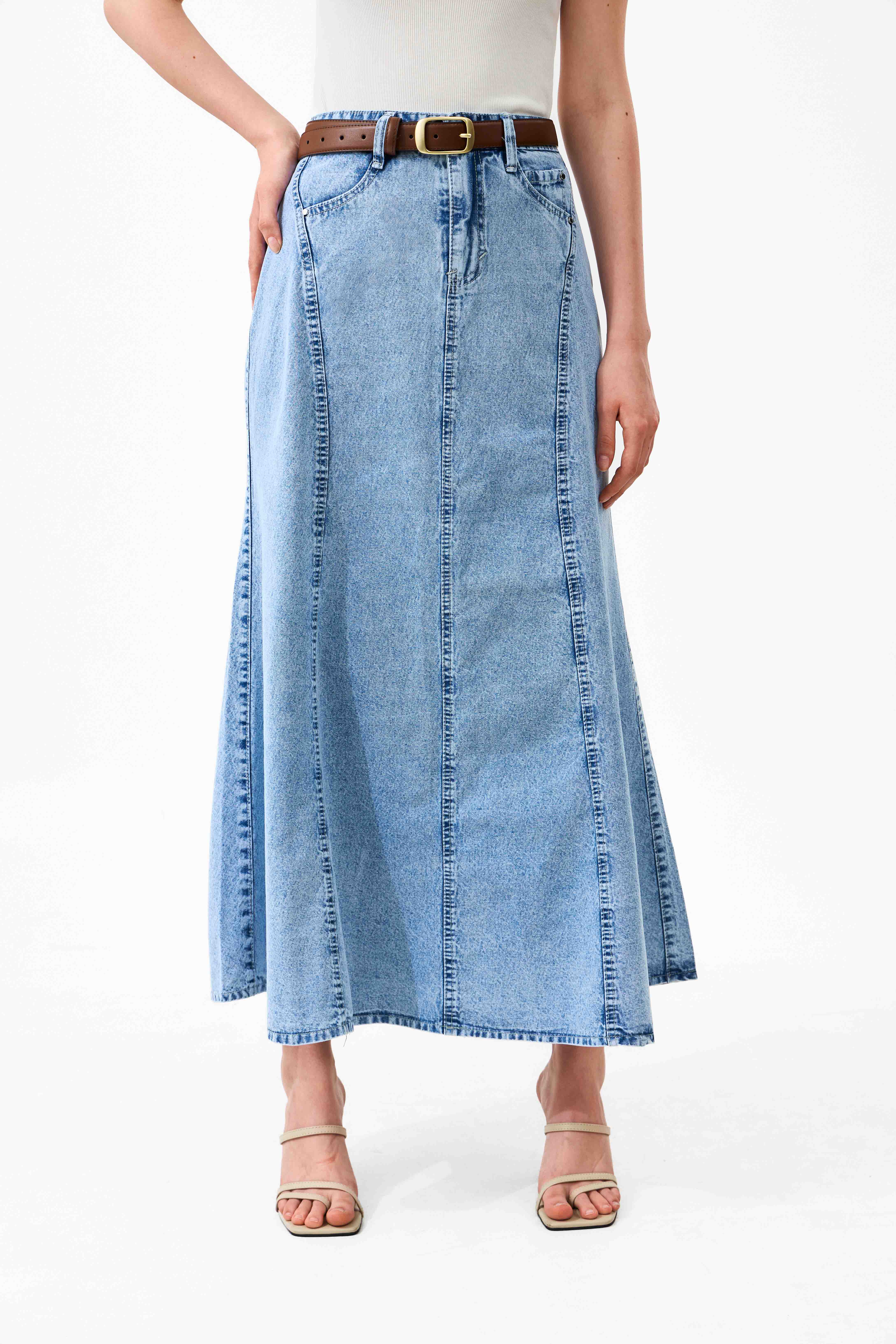  Sabrina Denim Skirt