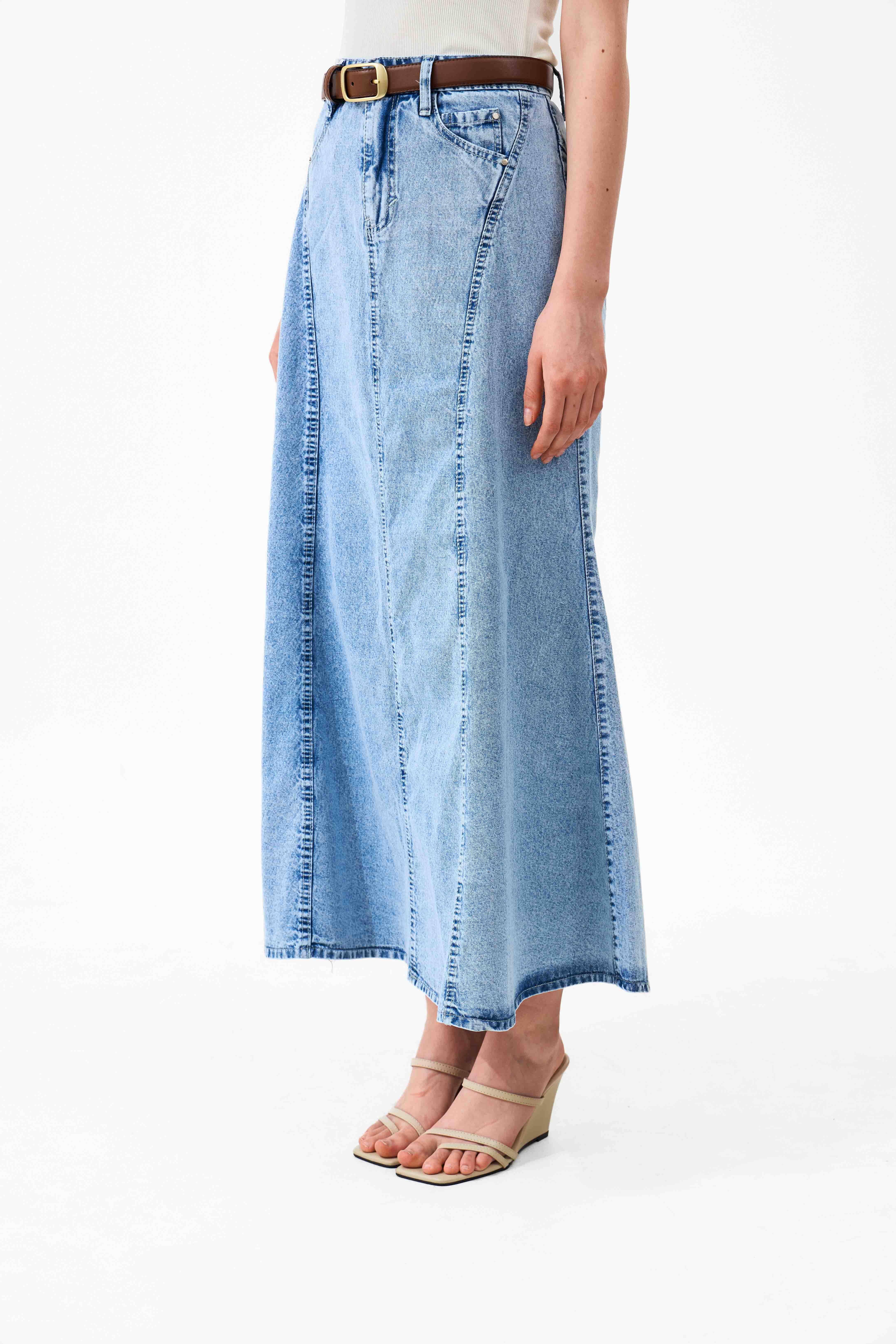 Sabrina Denim Skirt