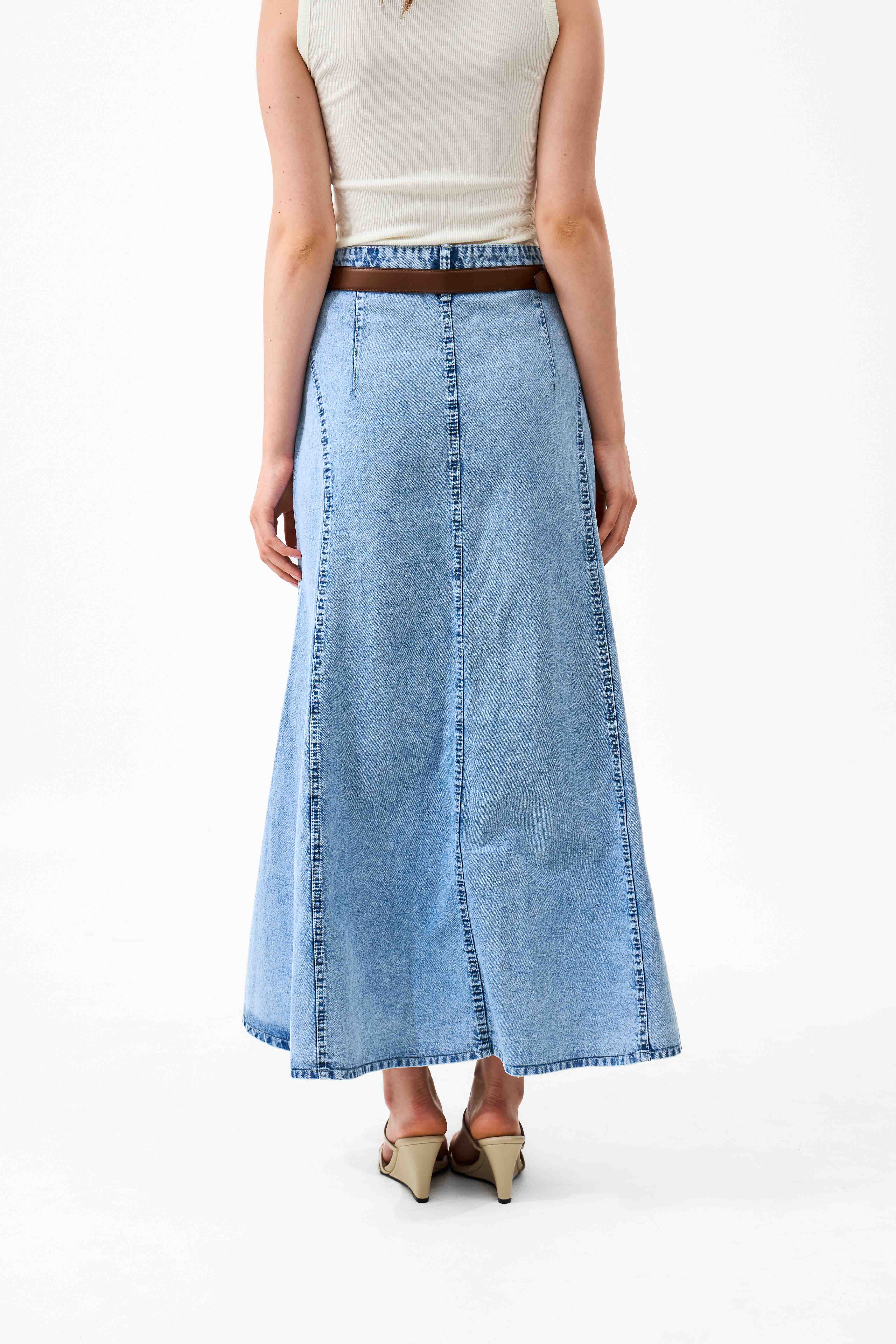  Sabrina Denim Skirt
