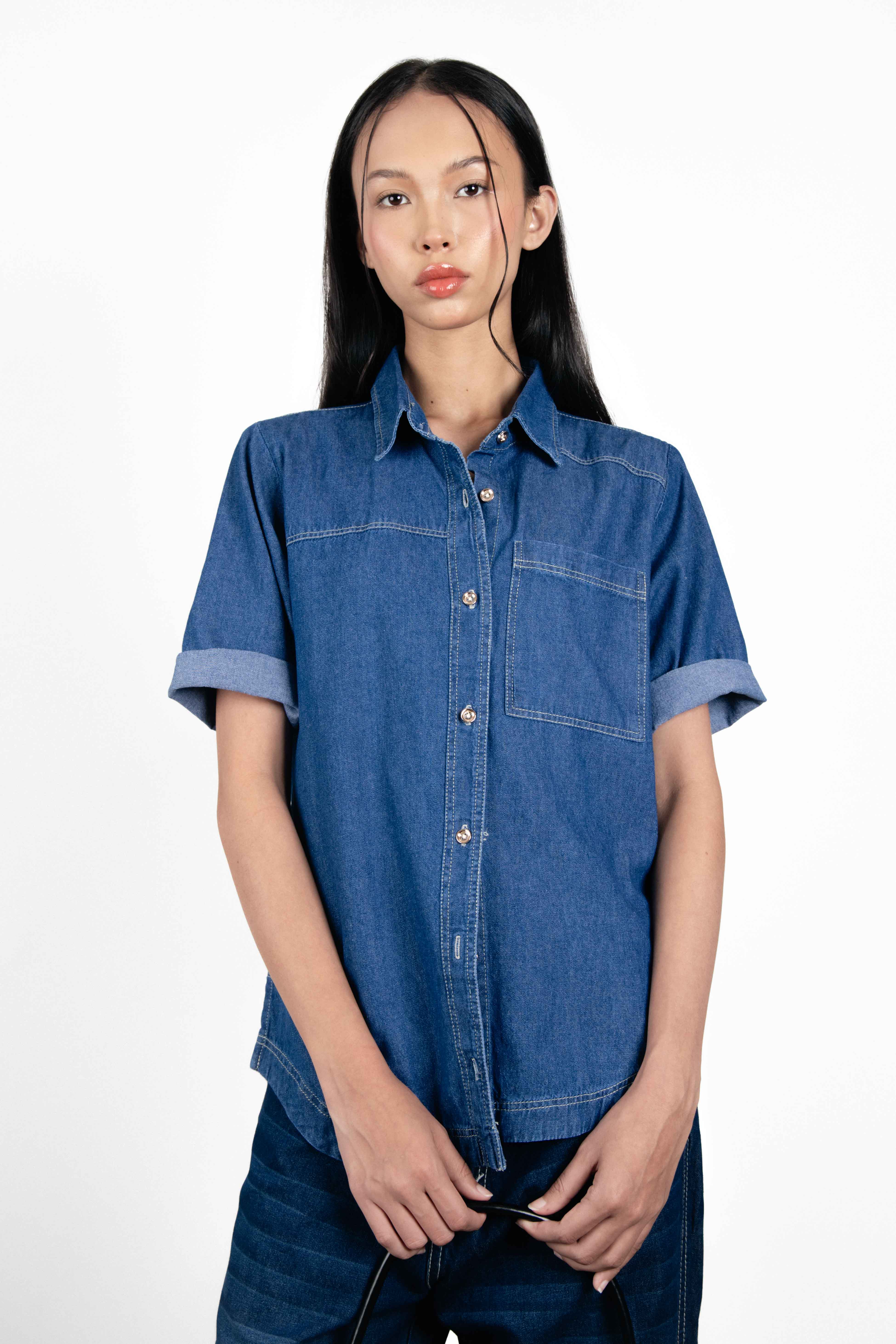  Stevi Denim Shirt 