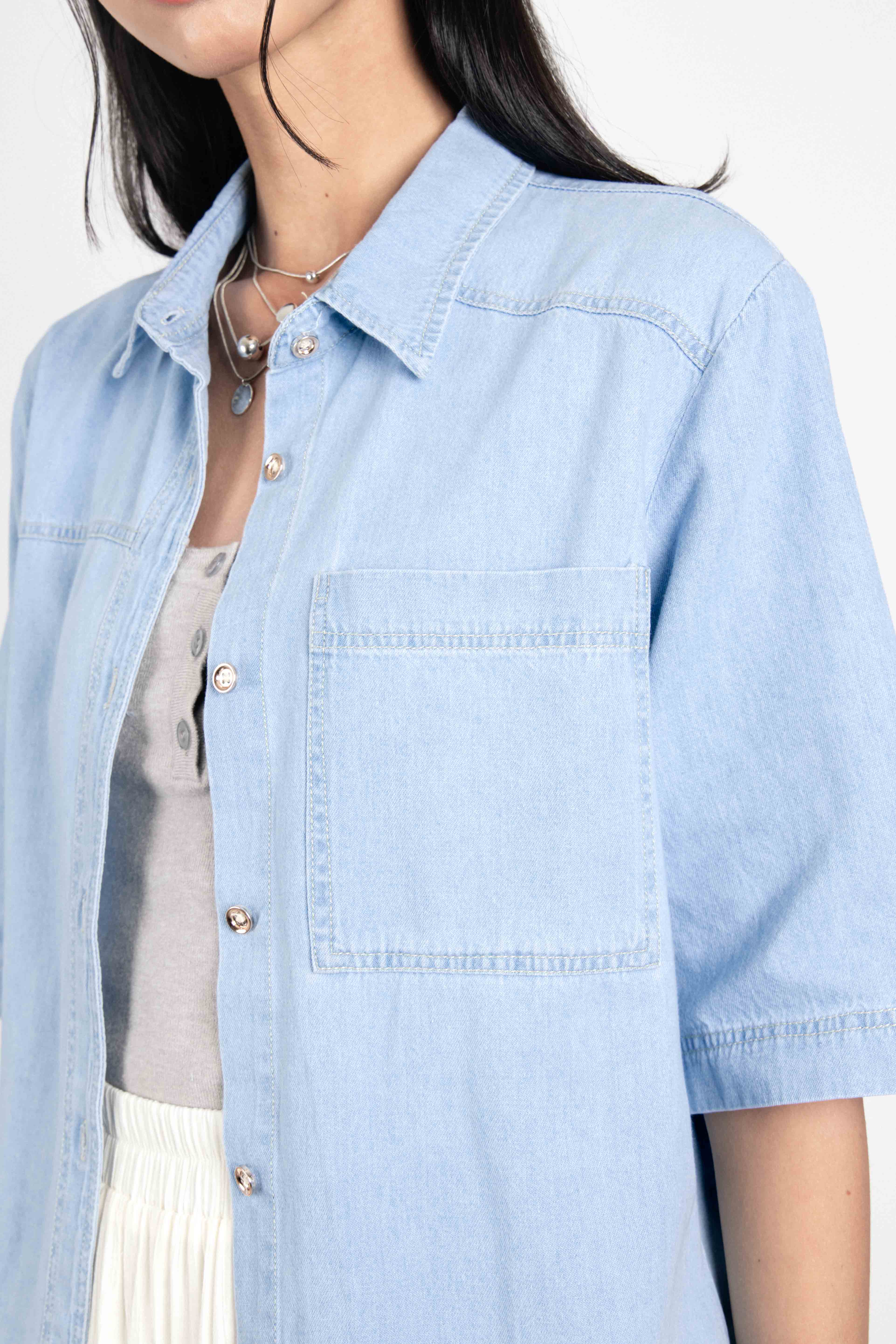  Stevi Denim Shirt 
